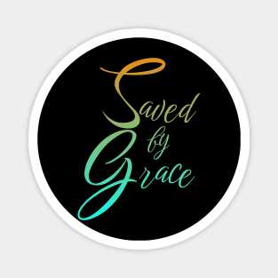 Saved by Grace Magnet